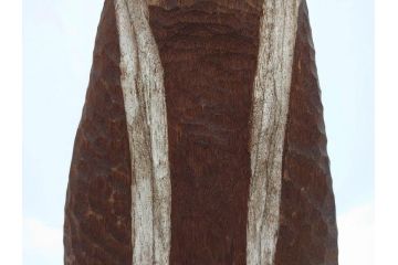 珍品　希少　彫刻家 今戸精司作　天平美人　高さ 約36.5cm　嫋やかな佇まいの木彫人形(女性像、木製、彫刻、オブジェ、置物)(R-081671)　