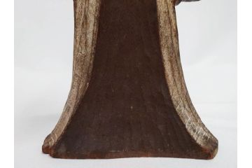 珍品　希少　彫刻家 今戸精司作　天平美人　高さ 約36.5cm　嫋やかな佇まいの木彫人形(女性像、木製、彫刻、オブジェ、置物)(R-081671)　