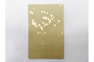 時代物　木箱　肉筆　彩色　小倉百人一首(カルタ、かるた、歌留多、百人首、ケース付)(R-081675)
