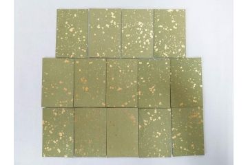 時代物　木箱　肉筆　彩色　小倉百人一首(カルタ、かるた、歌留多、百人首、ケース付)(R-081675)