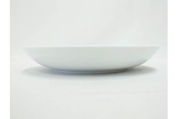 デンマーク　ROYAL COPENHAGEN(ロイヤルコペンハーゲン)　ブルーフルーテッドプレイン　ハイハンドルカップ　コーヒーカップ　ソーサー　ディーププレート　繊細なデザインが可愛らしいC&S3客・プレートセット(大皿、碗皿、洋食器、北欧、共箱付き)(R-081676)