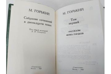ロシア　マクシム・ゴーリキー 12冊　ミハイル・レールモントフ 4冊　ニコライ・ゴーゴリ 7冊　レフ・トルストイ 12冊　本まとめて35冊セット(書籍、古書、洋書、古本)(R-081677)