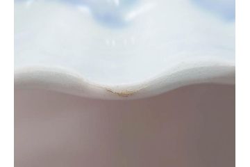 江戸期　古伊万里　染付　渦福　なます皿　4.7寸・4.9寸　お料理を華やかに引き立ててくれる皿6枚セット(花唐草、輪花皿、変形皿、小皿、豆皿、中皿、銘々皿、取り皿、和皿、和食器、四寸七分、四寸九分)(R-081679)