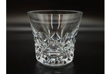 未使用　フランス　Baccarat　バカラ　エクラ(Eclat)　The YEAR 2023　澄んだ輝きを放つイヤータンブラー2客セット(コップ、グラス、ロックグラス、フルレッドクリスタルガラス、共箱付き)(R-081680)