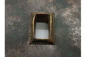 アンティーク雑貨　長い年月を経て味わいを増した蔵戸の錠前金具(ディスプレイ雑貨、蔵戸パーツ)(R-081682)