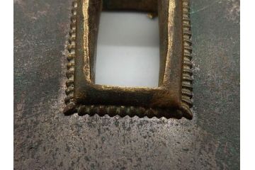 アンティーク雑貨　長い年月を経て味わいを増した蔵戸の錠前金具(ディスプレイ雑貨、蔵戸パーツ)(R-081682)