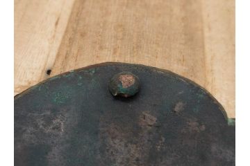 アンティーク雑貨　長い年月を経て味わいを増した蔵戸の錠前金具(ディスプレイ雑貨、蔵戸パーツ)(R-081682)