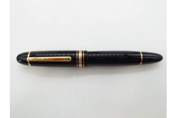 ドイツ　MONTBLANC　モンブラン　マイスターシュテュック　149　18K　75周年　ペンケース　1924本限定　ケースのみ　高級感を醸し出す万年筆とケースセット(MEISTERSTUCK、2本用?、筆記具、文具、箱付き)(R-081685)