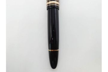 ドイツ　MONTBLANC　モンブラン　マイスターシュテュック　149　18K　75周年　ペンケース　1924本限定　ケースのみ　高級感を醸し出す万年筆とケースセット(MEISTERSTUCK、2本用?、筆記具、文具、箱付き)(R-081685)