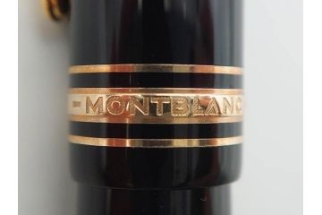 ドイツ　MONTBLANC　モンブラン　マイスターシュテュック　149　18K　75周年　ペンケース　1924本限定　ケースのみ　高級感を醸し出す万年筆とケースセット(MEISTERSTUCK、2本用?、筆記具、文具、箱付き)(R-081685)