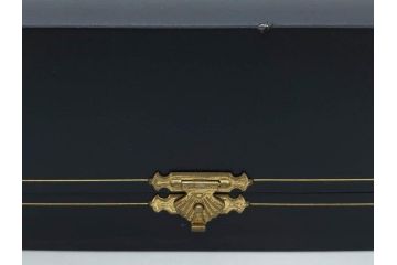 ドイツ　MONTBLANC　モンブラン　マイスターシュテュック　149　18K　75周年　ペンケース　1924本限定　ケースのみ　高級感を醸し出す万年筆とケースセット(MEISTERSTUCK、2本用?、筆記具、文具、箱付き)(R-081685)