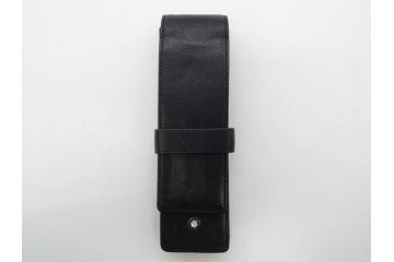 ドイツ　MONTBLANC　モンブラン　マイスターシュテュック　149　18K　75周年　ペンケース　1924本限定　ケースのみ　高級感を醸し出す万年筆とケースセット(MEISTERSTUCK、2本用?、筆記具、文具、箱付き)(R-081685)