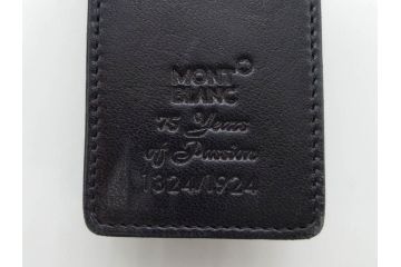ドイツ　MONTBLANC　モンブラン　マイスターシュテュック　149　18K　75周年　ペンケース　1924本限定　ケースのみ　高級感を醸し出す万年筆とケースセット(MEISTERSTUCK、2本用?、筆記具、文具、箱付き)(R-081685)