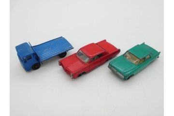 イギリス　MATCH BOX　マッチボックス　キングサイズ　HUSKY　ハスキー　CORGITOYS　コーギー　Siku　ジク　PILEN　ピレン　DINKY　ディンキー　Solido　ソリド　ミニカー26点セット(K-8、K-17、空箱、玩具、おもちゃ、自動車)(R-081687)
