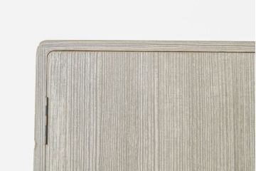 中古　繊細なデザインの金具が魅力的な加茂総桐箪笥・上段(並厚、総桐たんす、引き出し、着物箪笥、収納箪笥、和タンス)(R-081698)