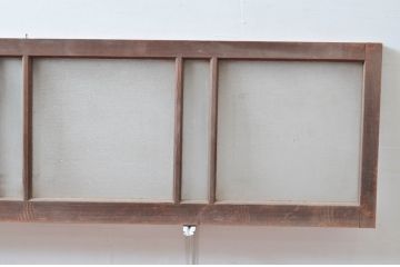 アンティーク建具　どこか懐かしい雰囲気を醸し出す明り取り2枚セット(明かり取り、ガラス欄間)(R-081718)