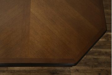 中古　美品　maruni(マルニ木工)　地中海ロイヤルシリーズ(ROYAL)　シックな佇まいが魅力的なパーティテーブル(ダイニングテーブル、4人掛け、食卓)(定価約24万円)(R-081720)