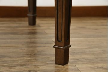 中古　美品　maruni(マルニ木工)　地中海ロイヤルシリーズ(ROYAL)　シックな佇まいが魅力的なパーティテーブル(ダイニングテーブル、4人掛け、食卓)(定価約24万円)(R-081720)