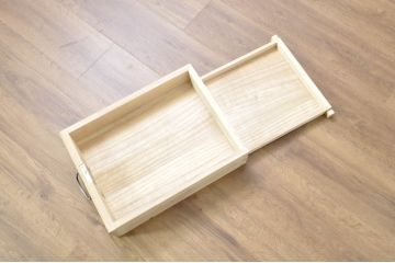 中古　伝統工芸士　田澤謙介作　品のある佇まいが魅力的な加茂総桐箪笥(総桐たんす、四方丸、大丸、衣装箪笥、着物箪笥、和タンス、引き出し、バラ売り可能)(定価約190万円)(R-081721)