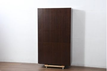 中古　美品　arflex(アルフレックス)　COMPOSER(コンポーザー)　シンプルで洗練されたデザインが魅力的なキャビネット(収納棚、戸棚、飾り棚、陳列棚、ガラスケース、ショーケース、コレクションケース、キュリオケース、店舗什器)(定価約35万円)(R-081730)