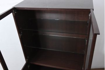 中古　美品　arflex(アルフレックス)　COMPOSER(コンポーザー)　シンプルで洗練されたデザインが魅力的なキャビネット(収納棚、戸棚、飾り棚、陳列棚、ガラスケース、ショーケース、コレクションケース、キュリオケース、店舗什器)(定価約35万円)(R-081730)