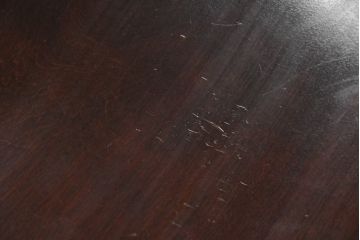 和製ビンテージ　松本民芸家具　#91型　落ち着きのある大人カフェ風インテリアが叶うキャプテンチェア3脚セット(アームチェア、板座チェア、ダイニングチェア、椅子、イス、ヴィンテージ、バラ売り可能)(定価3脚で約39万円)(R-081735)