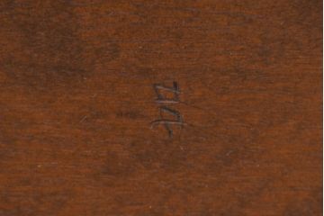 和製ビンテージ　松本民芸家具　#91型　落ち着きのある大人カフェ風インテリアが叶うキャプテンチェア3脚セット(アームチェア、板座チェア、ダイニングチェア、椅子、イス、ヴィンテージ、バラ売り可能)(定価3脚で約39万円)(R-081735)
