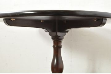 中古　超美品!!　松本民芸家具　クラシカルで上品なデザインが魅力のA-1型丸卓(ダイニングテーブル、食卓、丸テーブル、ラウンドテーブル、2人掛け、4人掛け)(定価約25万円)(R-081739)
