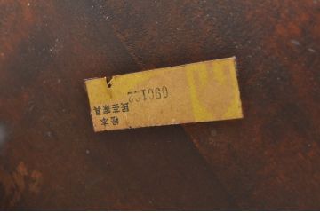 中古　超美品!!　松本民芸家具　クラシカルで上品なデザインが魅力のA-1型丸卓(ダイニングテーブル、食卓、丸テーブル、ラウンドテーブル、2人掛け、4人掛け)(定価約25万円)(R-081739)