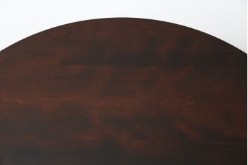 中古　超美品!!　松本民芸家具　クラシカルで上品なデザインが魅力のA-1型丸卓(ダイニングテーブル、食卓、丸テーブル、ラウンドテーブル、2人掛け、4人掛け)(定価約25万円)(R-081739)