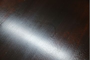 中古　超美品!!　松本民芸家具　クラシカルで上品なデザインが魅力のA-1型丸卓(ダイニングテーブル、食卓、丸テーブル、ラウンドテーブル、2人掛け、4人掛け)(定価約25万円)(R-081739)