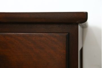 中古　超美品!!　松本民芸家具　特注　サイズ感が良くすっきりとしたデザインの整理タンス(洋服タンス、収納箪笥、サイドチェスト、引き出し)(定価約45万円)(R-081741)