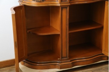 イタリアアンティーク　Galimberti Nino(ガリンベルティ・ニーノ)　高級品!!　凝ったつくり込みの象嵌入りサイドボード　(R-081747)