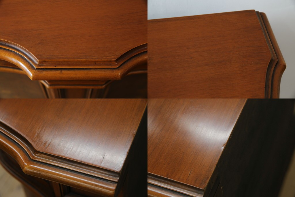 イタリアアンティーク　Galimberti Nino(ガリンベルティ・ニーノ)　高級品!!　凝ったつくり込みの象嵌入りサイドボード　(R-081747)