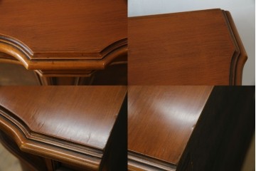 イタリアアンティーク　Galimberti Nino(ガリンベルティ・ニーノ)　高級品!!　凝ったつくり込みの象嵌入りサイドボード　(R-081747)