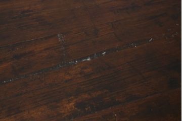 アジアンビンテージ　李朝デザイン　レトロで可愛らしい引き出し3杯付きのアンティーク調サイドボード(サイドキャビネット、収納棚、戸棚、ヴィンテージ)(R-081765)