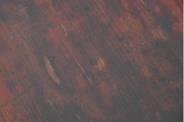 アジアンビンテージ　李朝デザイン　オリエンタルな意匠が目を惹く引き出し5杯付きのアンティーク調コンソールテーブル　(R-081768)