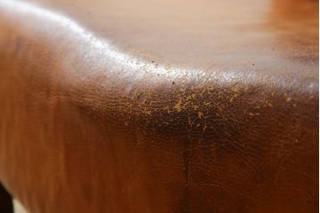 中古　希少な廃番品!!　BC工房　安楽きらきら椅子　チーク材　ワイドタイプ　和洋どちらの空間にも取り入れやすいアームレスチェア(1Pソファ、一人掛け)(R-081785)