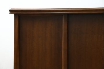中古　美品　カリモク家具(karimoku)　COLONIAL(コロニアル)シリーズ　カントリースタイルのお部屋作りにおすすめのおしゃれな両袖机(在宅ワーク用、在宅用ワークデスク、書斎机)(定価約27万円)(R-081788)