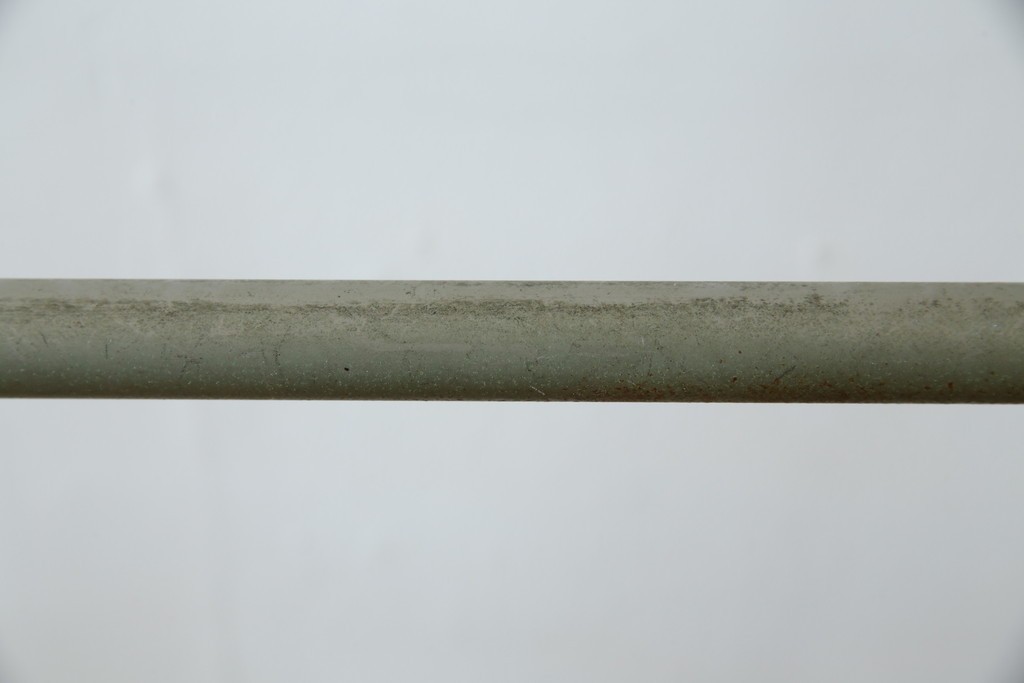 イタリアヴィンテージ　ブラス(真鍮)レッグがおしゃれで品のある伸縮式ハンガーラック　(R-081789)