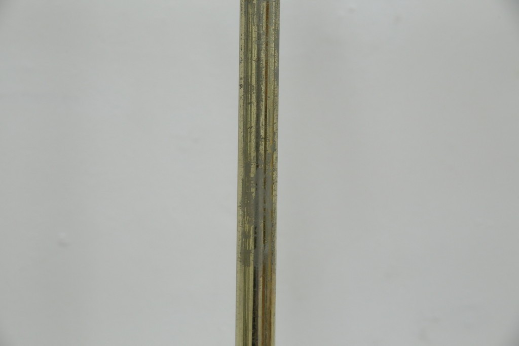 イタリアヴィンテージ　ブラス(真鍮)レッグがおしゃれで品のある伸縮式ハンガーラック　(R-081789)