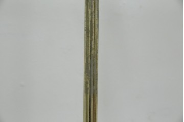 イタリアヴィンテージ　ブラス(真鍮)レッグがおしゃれで品のある伸縮式ハンガーラック　(R-081789)