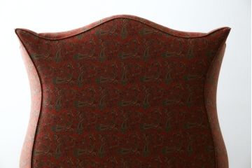 アメリカビンテージ　激レア!!幻の逸品　Ralph Lauren Home(ラルフローレン ホーム)　退色あり　クラシカルな雰囲気漂うウィングバックチェア(ウイングバックチェア、ラウンジチェア、一人掛けチェア、1人掛け、1P、ヴィンテージ)(定価約130万円)(R-081797)