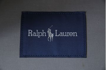 アメリカビンテージ　激レア!!幻の逸品　Ralph Lauren Home(ラルフローレン ホーム)　退色あり　クラシカルな雰囲気漂うウィングバックチェア(ウイングバックチェア、ラウンジチェア、一人掛けチェア、1人掛け、1P、ヴィンテージ)(定価約130万円)(R-081797)