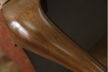 アメリカビンテージ　激レア!!幻の逸品　Ralph Lauren Home(ラルフローレン ホーム)　退色あり　クラシカルな雰囲気漂うウィングバックチェア(ウイングバックチェア、ラウンジチェア、一人掛けチェア、1人掛け、1P、ヴィンテージ)(定価約130万円)(R-081797)