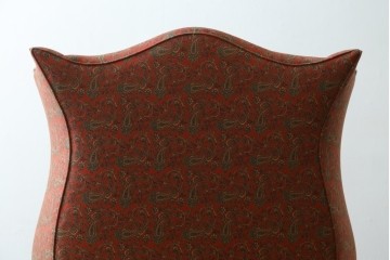 アメリカヴィンテージ　激レア!!幻の逸品　Ralph Lauren Home(ラルフローレン ホーム)　クラシカルな雰囲気漂うウィングバックソファ　定価約130万円　※退色あり　(R-081798)