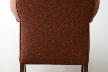 アメリカヴィンテージ　激レア!!幻の逸品　Ralph Lauren Home(ラルフローレン ホーム)　クラシカルな雰囲気漂うウィングバックソファ　定価約130万円　※退色あり　(R-081798)