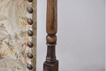 イギリスアンティーク　上手物!!　素晴らしい彫刻の高級アームチェア(椅子、サロンチェア、ダイニングチェア、英国)(R-081799)