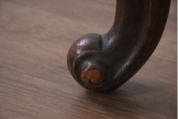 イギリスアンティーク　上手物!!　素晴らしい彫刻の高級アームチェア(椅子、サロンチェア、ダイニングチェア、英国)(R-081799)