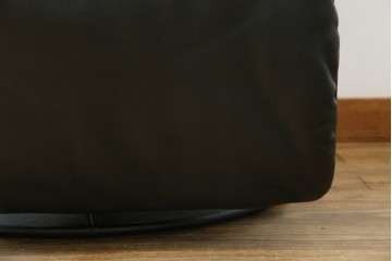 中古　美品　希少モデル!!　maruni(マルニ木工)　本革(レザー)　贅沢なくつろぎのひとときにおすすめのリクライニングパーソナルチェア　定価約18万円　(R-081816)